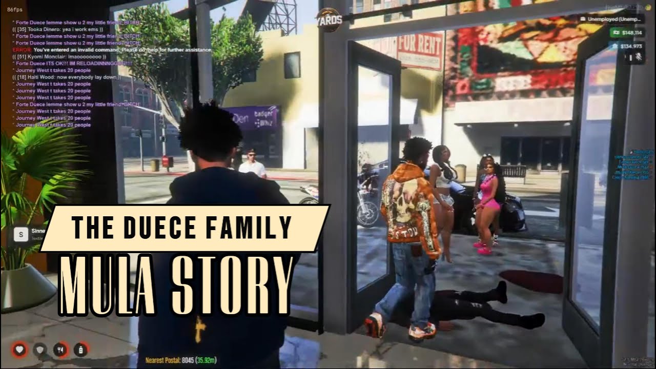 The Duece Family ( Mula Story) Pt.1 Home Away From Home !! The Yards Rp