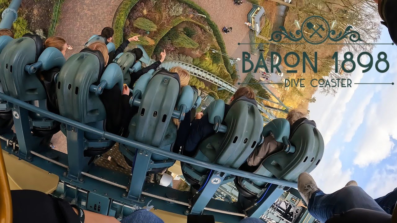 Baron 1898 , Efteling Last row  POV [4K]