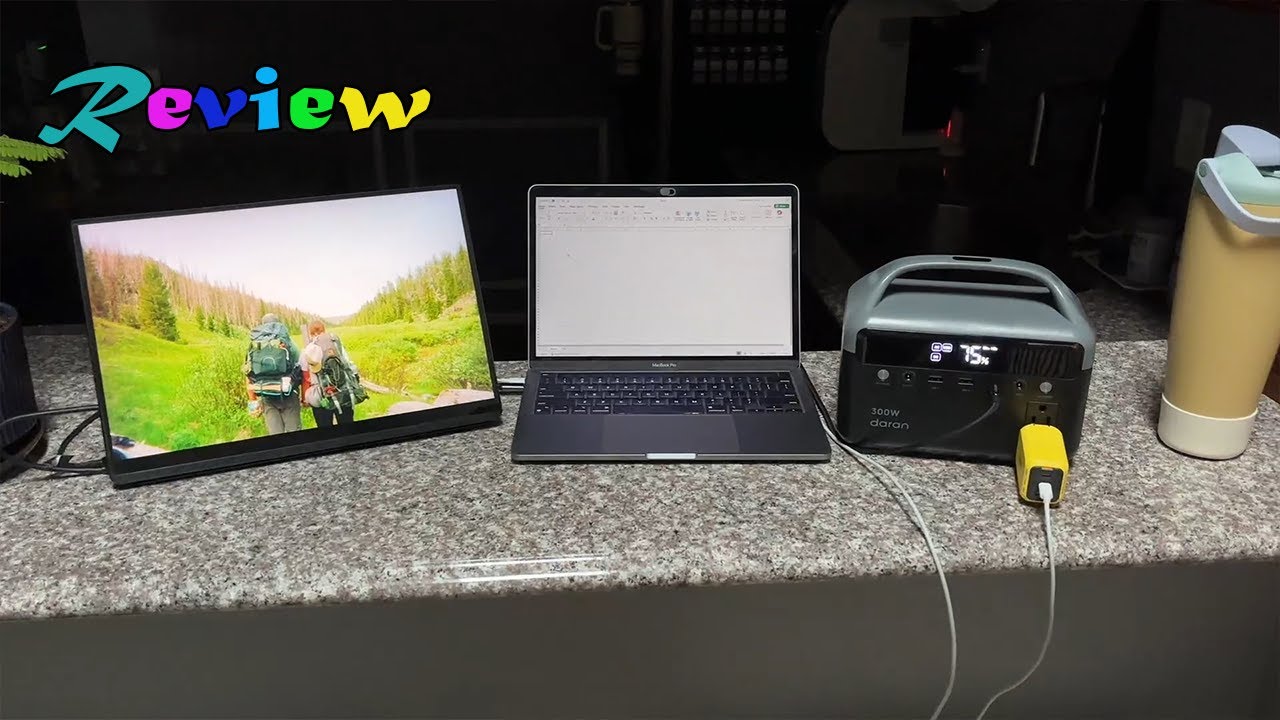 DARAN 300W Portable Power Station Review | Perfect for power outages, camping, outdoor movie nights!