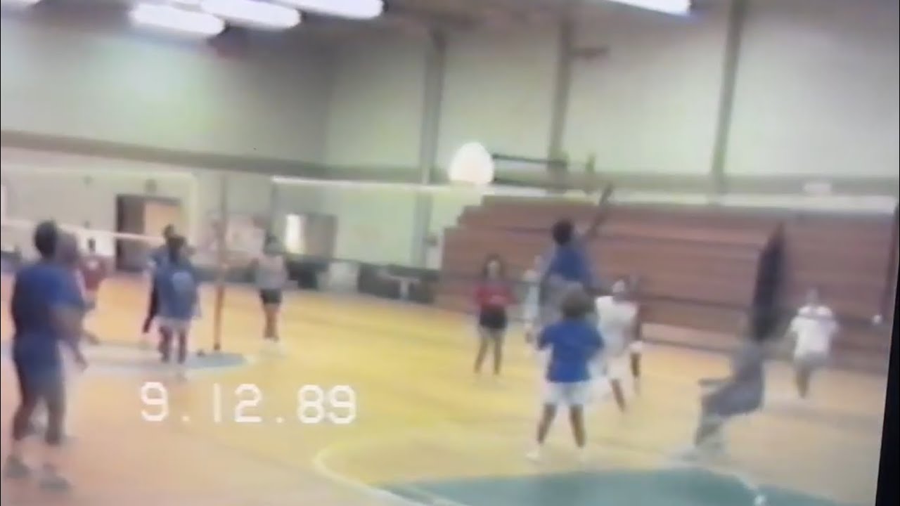 Estrada: Corpus Christi  City Volleyball &lsquo;Slam A Jama Too&rsquo; vs &lsquo;A Team&rsquo; playoff  1989 @ Ben Garza Gym