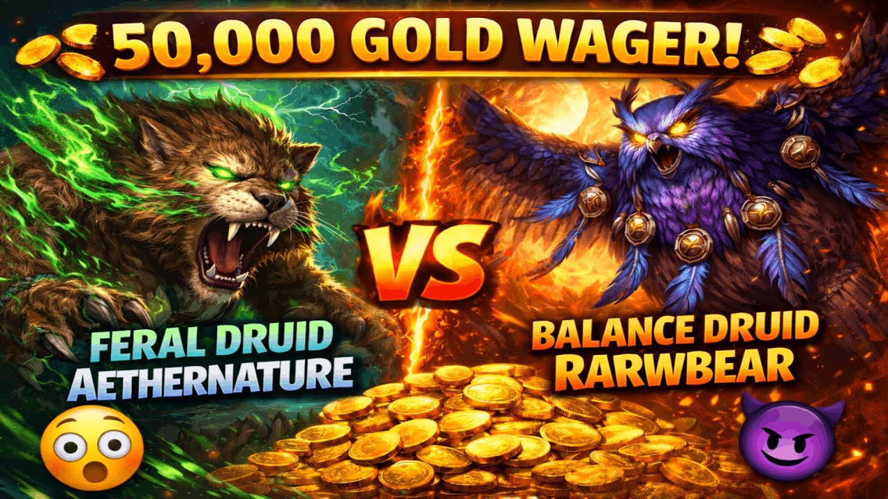 Rarwbear Challenged Me for 50k Gold… BIG Mistake