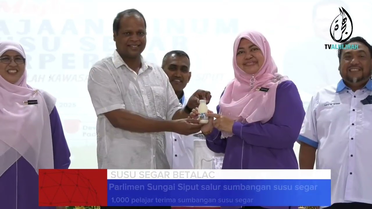 151225 | PARLIMEN SUNGAI SIPUT SUMBANG 1,000 BOTOL SUSU SEGAR