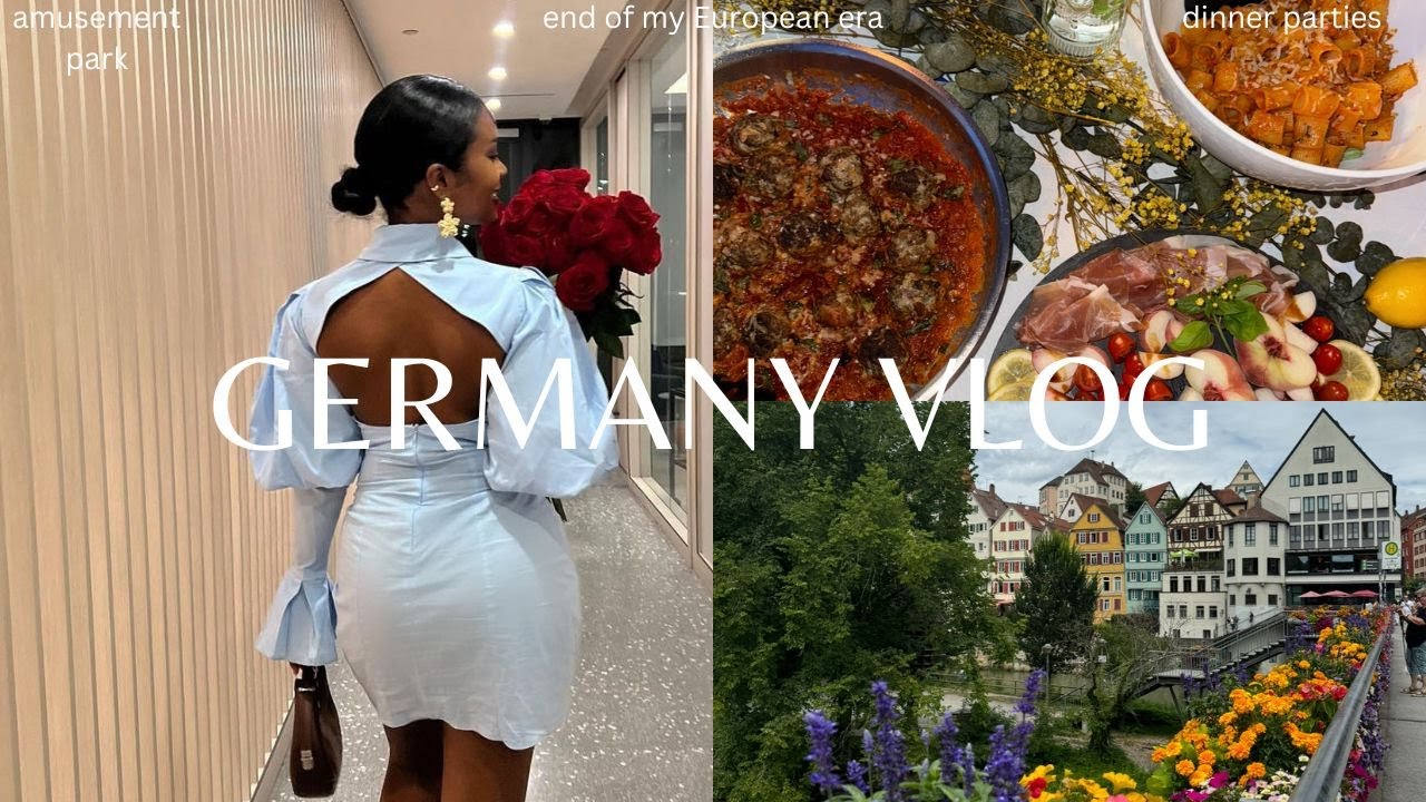 July vlog | End of an era: Life in Stuttgart, penthouse tour, dinner party, Europa Park, + more