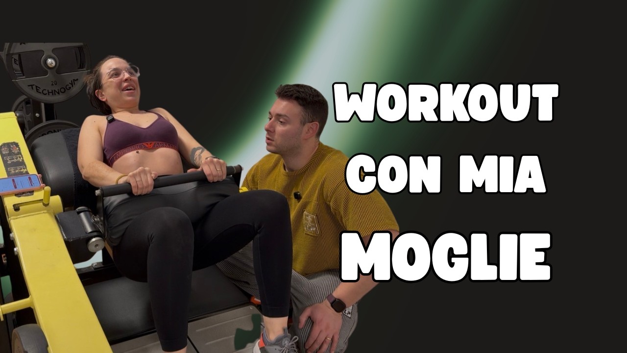 MI ALLENO CON LEI dopo MESI DI STOP