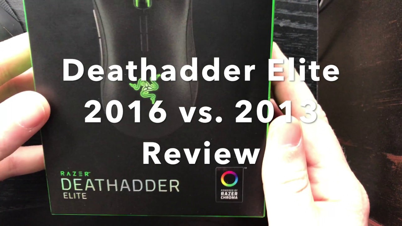 Deathadder Elite 2016 vs. 2013 Review