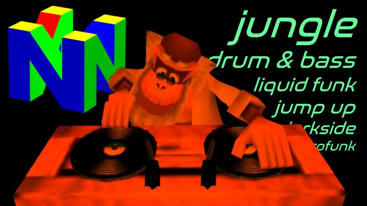 Nintendo 64 jungle mix 01 - Drum & bass, liquid funk, jump up, neurofunk, darkside, etc