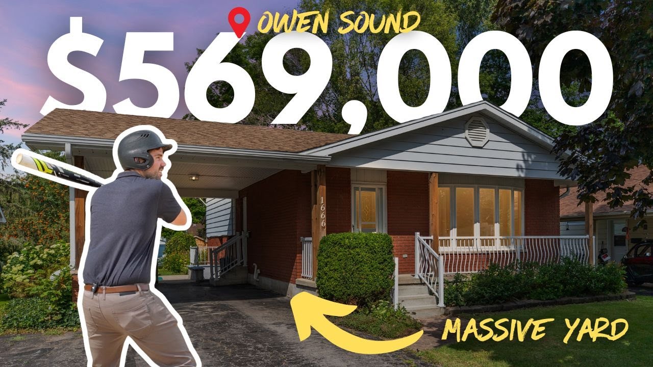 Sold! Check out this home on a spacious lot in an amazing family neighbourhood of Owen Sound!