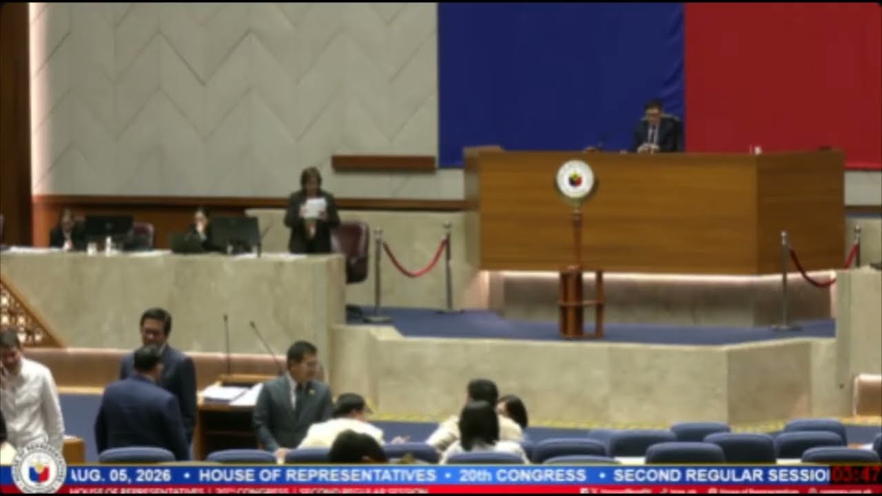 LIVE | House of Representatives holds regular session (August 5, 2026)