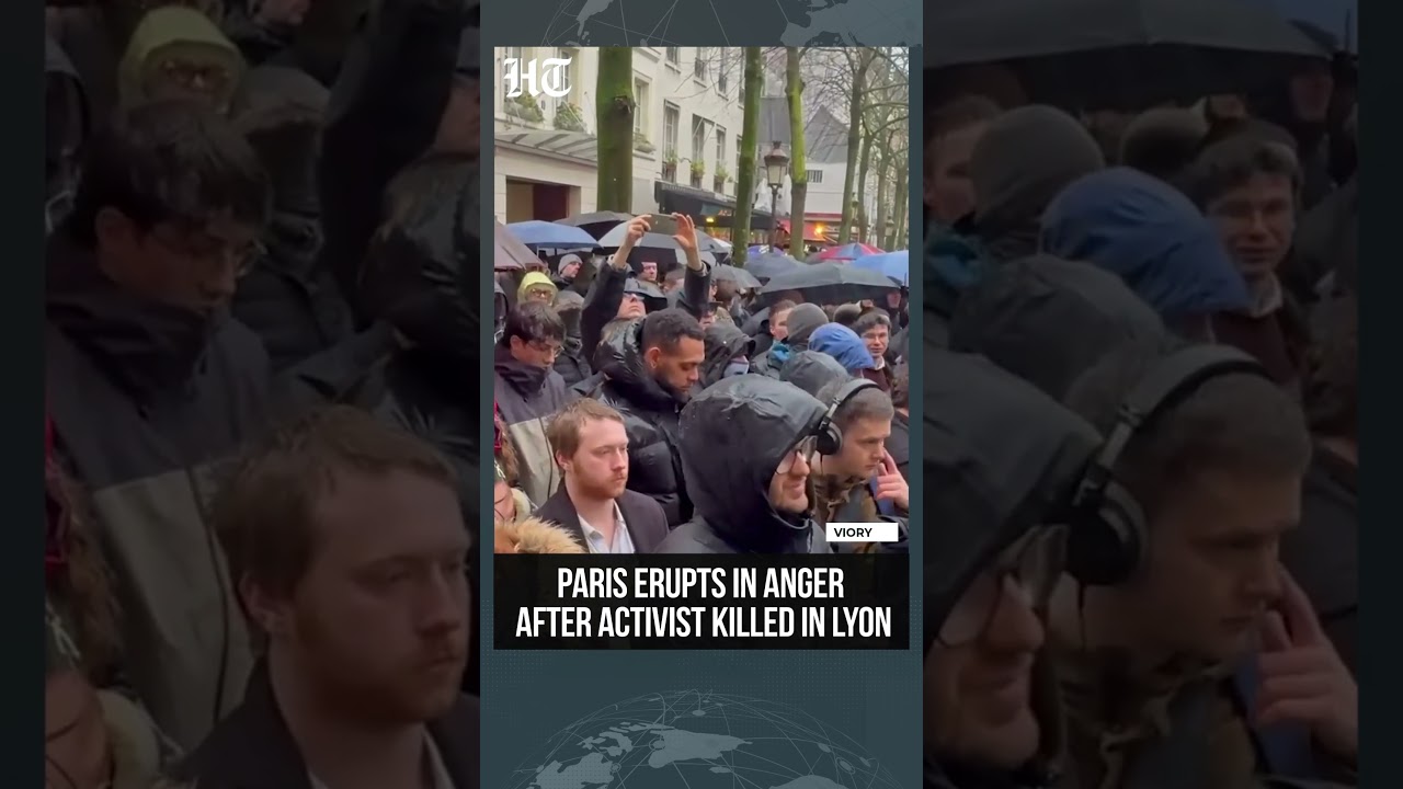 Nationalists Rally In Paris After 23-Year-Old Activist Killed In Lyon Protest Violence | #shorts