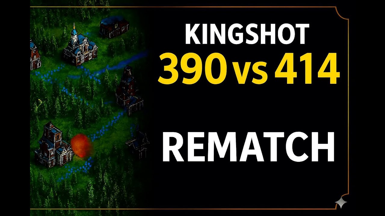 KvK 390 vs 414 REMATCH: Reached 300 MILLION KILLS! 🔥