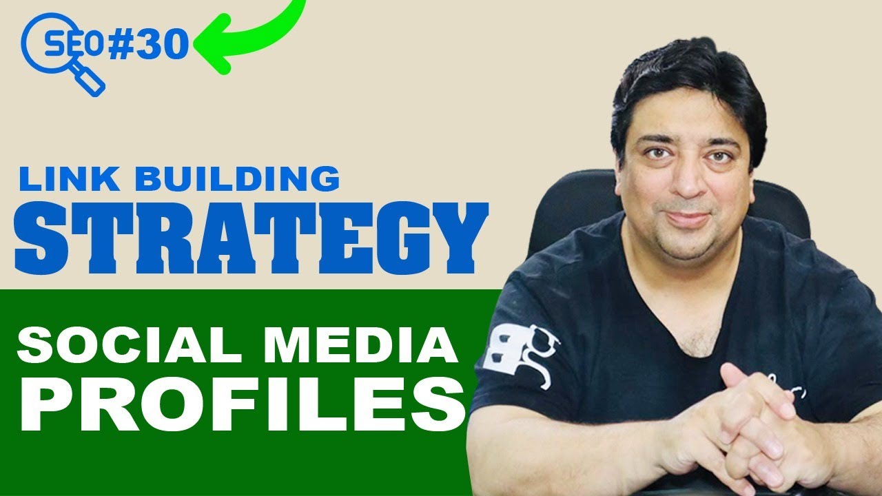 Get backlinks by following Link Building Strategy on Social Media Profiles