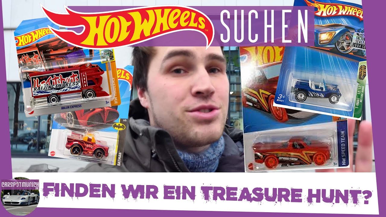 Hot Wheels Schatzsuche in München - Finden wir einen Treasure Hunt???
