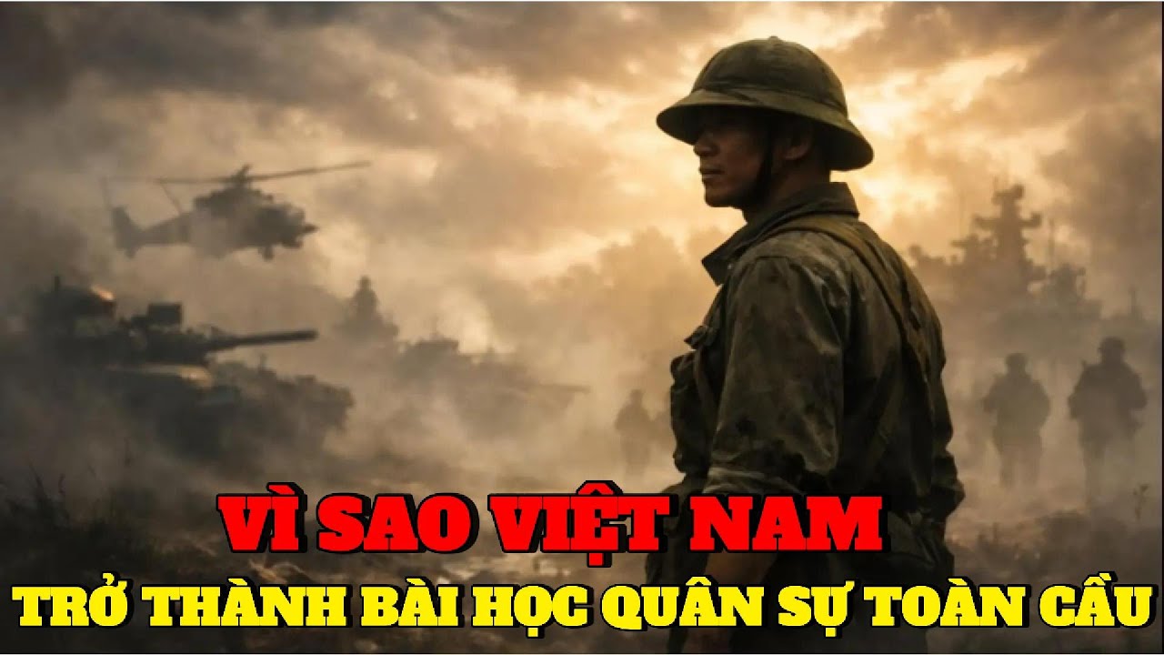 VÌ SAO VIỆT NAM TRỞ THÀNH BÀI HỌC QUÂN SỰ TOÀN CẦU