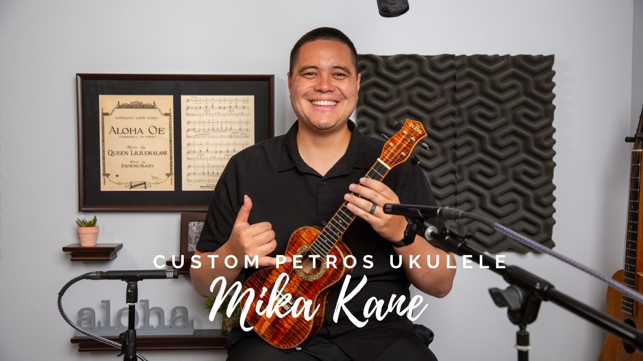 Custom Petros Ukulele | demo by Mika Kane