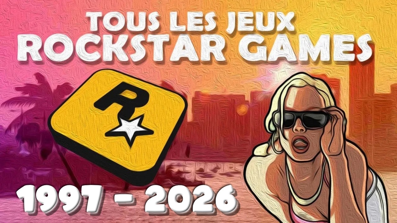 RETROSPECTIVE : Tous les jeux ROCKSTAR GAMES depuis 1998 !