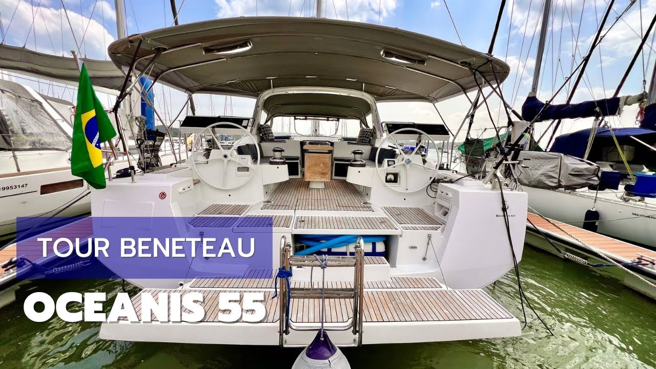 TOUR BENETEAU OCEANIS 55 | No Barco Pelo Mundo Ep. 203