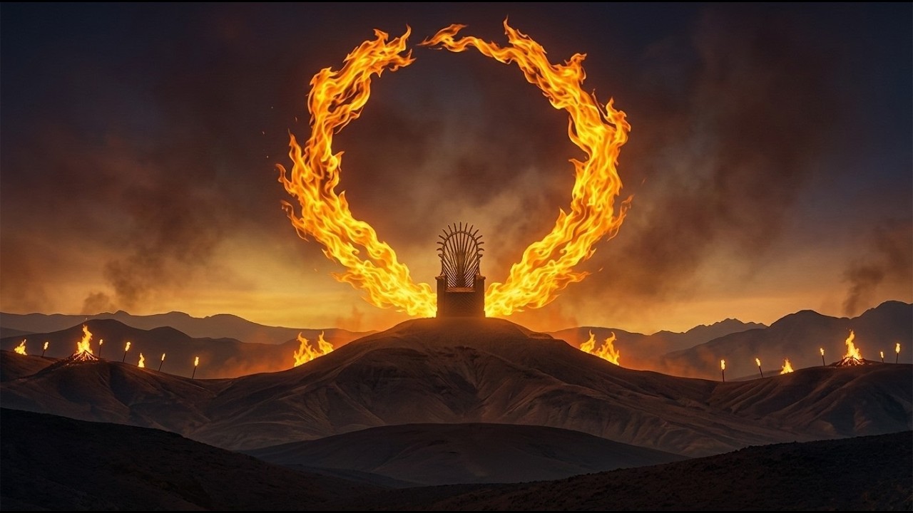 🔥 Flames Around The Throne | Deep Worship Prayer & Chant #gospel #gospelmusic #worship #god