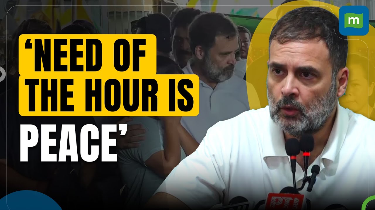 Rahul Gandhi Visits Relief Camps in Manipur Says, 'Need of The Hour is Peace' | Manipur Violence