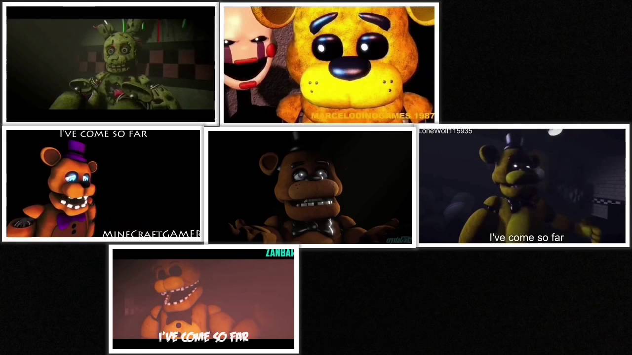 [FNAF SFM] Jaws comparison