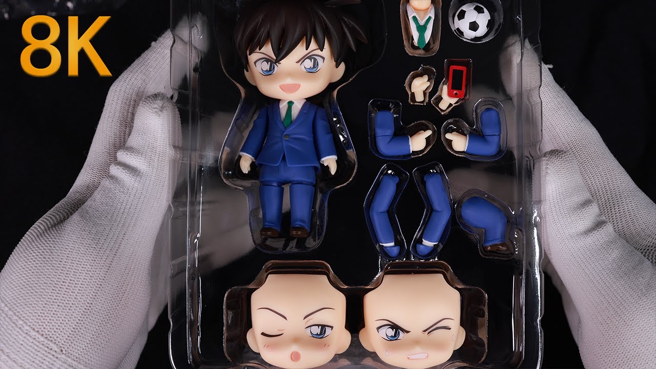 8K Nendoroid Shinichi Kudo (Detective Conan) figure unboxing
