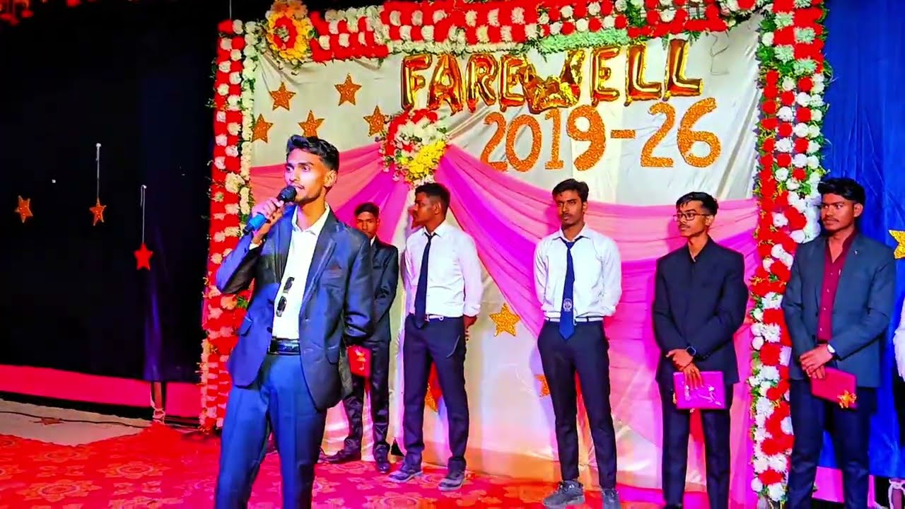 Farewell party class  12 batch 2019-2026