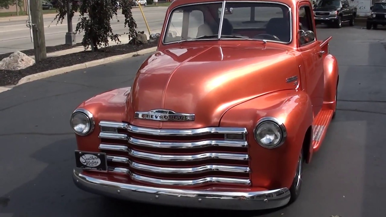 1950 Chevrolet 3100 5 Window $35,900.00