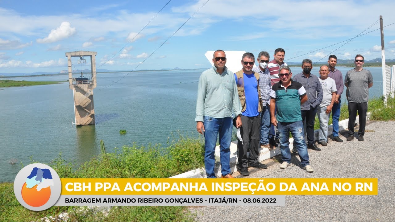 CBH PPA acompanha inspeção de rotina da ANA a Barragem Armando Ribeiro Gonçalves