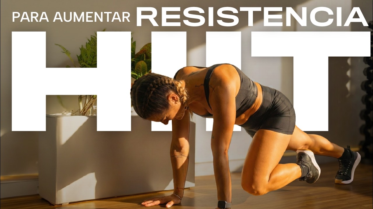 Rutina HIIT para aumentar la resistencia