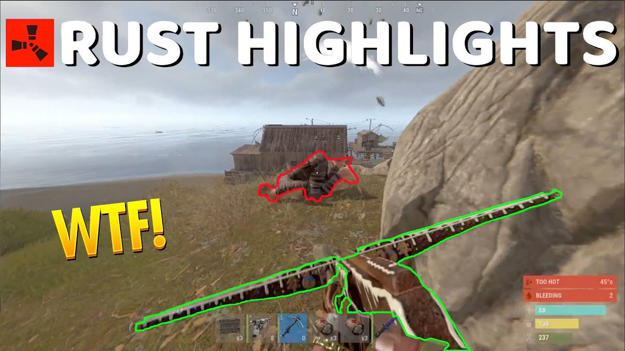 *NEW RUST* TWITCH HIGHLIGHTS & BEST FUNNY MOMENTS #376 | Epic Plays & Fails