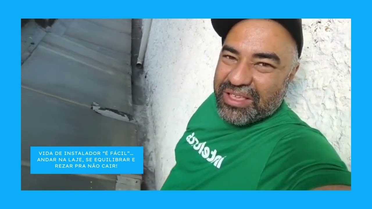 🚀 Vida de Instalador: desafios no alto da laje e a seguran&ccedil;a que entregamos! | PFC Servi&ccedil;os