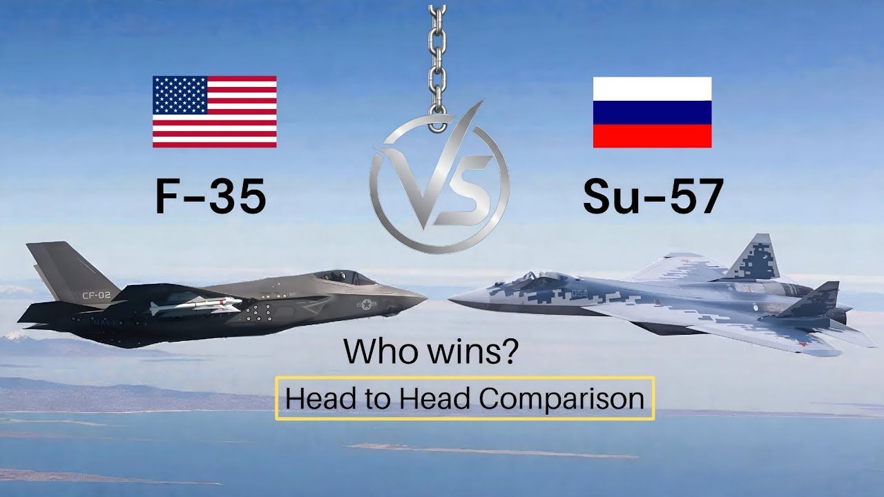 Su-57 vs F-35: Point-by-Point Comparison | Which 5th-Gen Jet Wins?