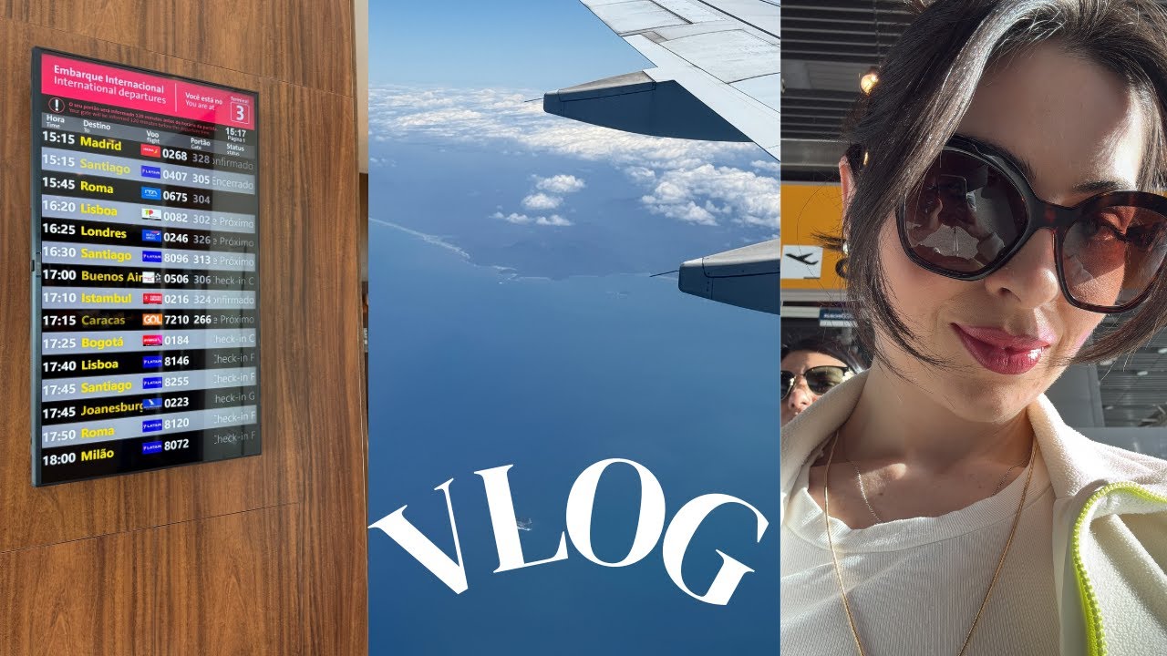 Embarcando para Lisboa | VLOG