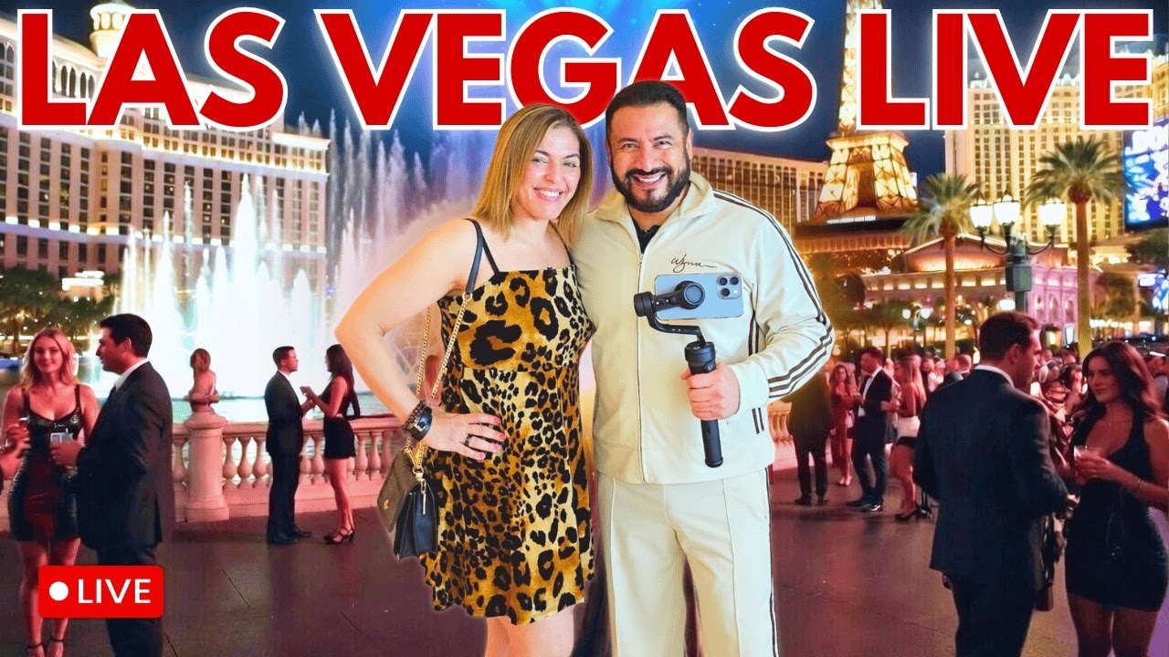 🔴Las Vegas Live Cam | Quick Stream Before our Marc Anthony Concert | Sun Feb 15, 2026