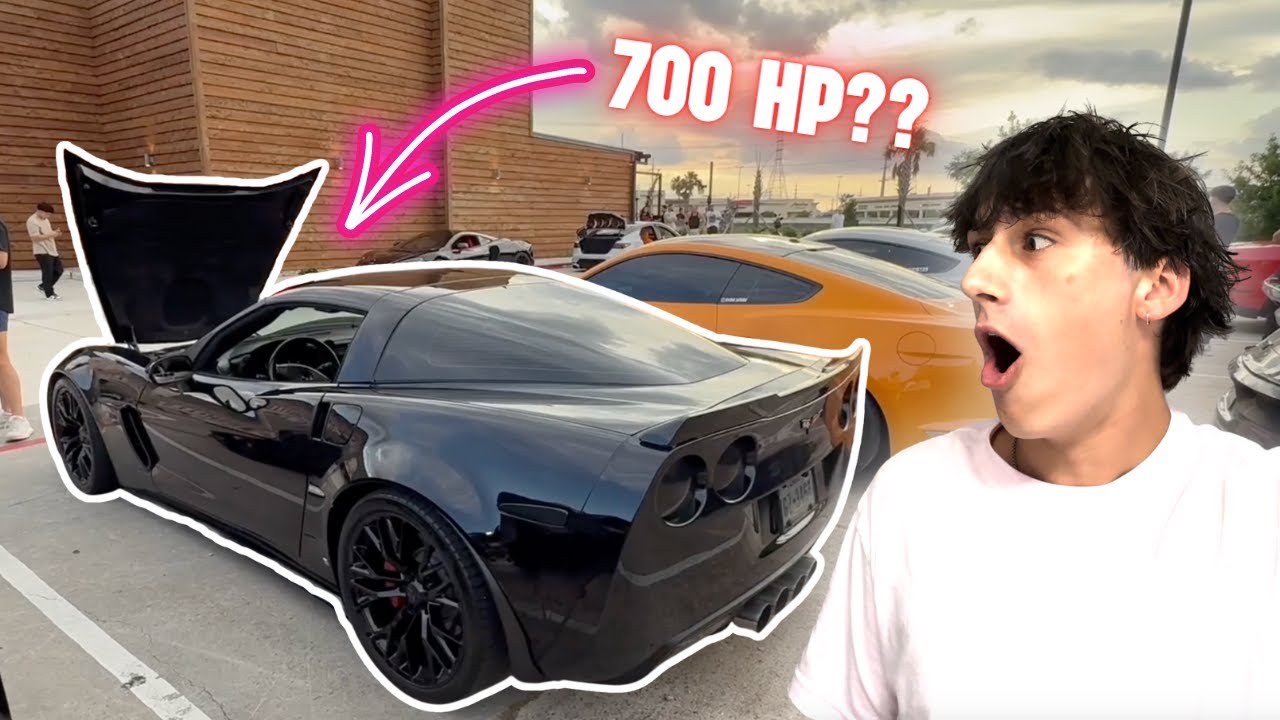 I almost DIED in my friend's 700hp corvette!