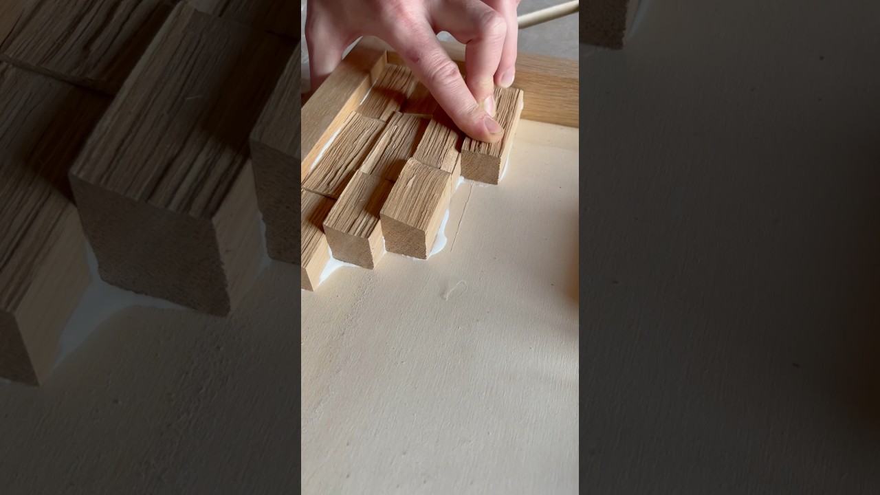 DIY Moosbild aus Islandmoos und Eichenholz