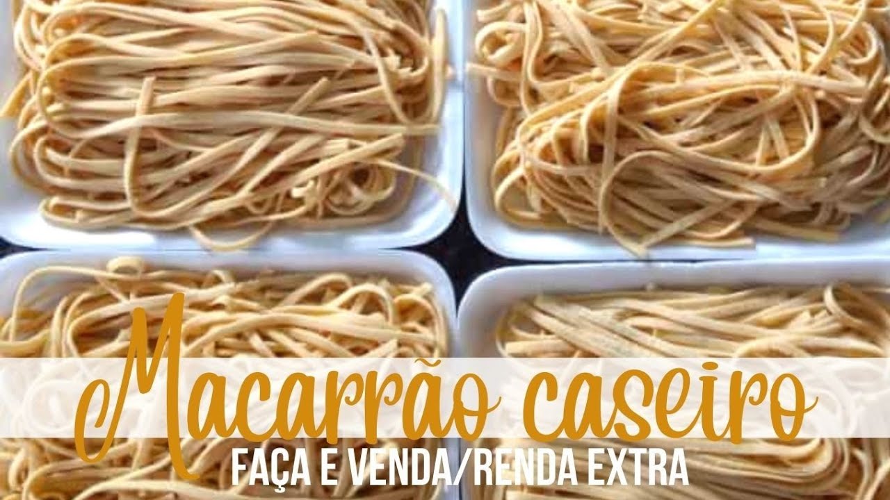 FAÇA E VENDA MASSA DE MACARRÃO CASEIRO I Mãe e Filha dupla dinâmica 14#