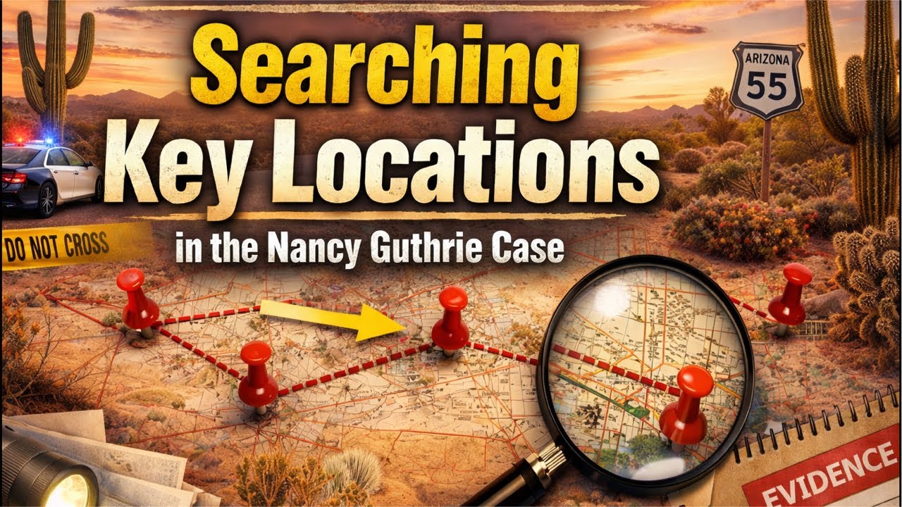 LIVE Search for Answers | Visiting Key Locations in Nancy Guthrie Case