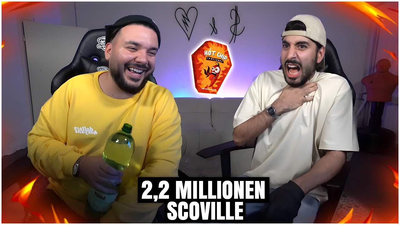 Laso macht die Hot Chip Challenge 🔥