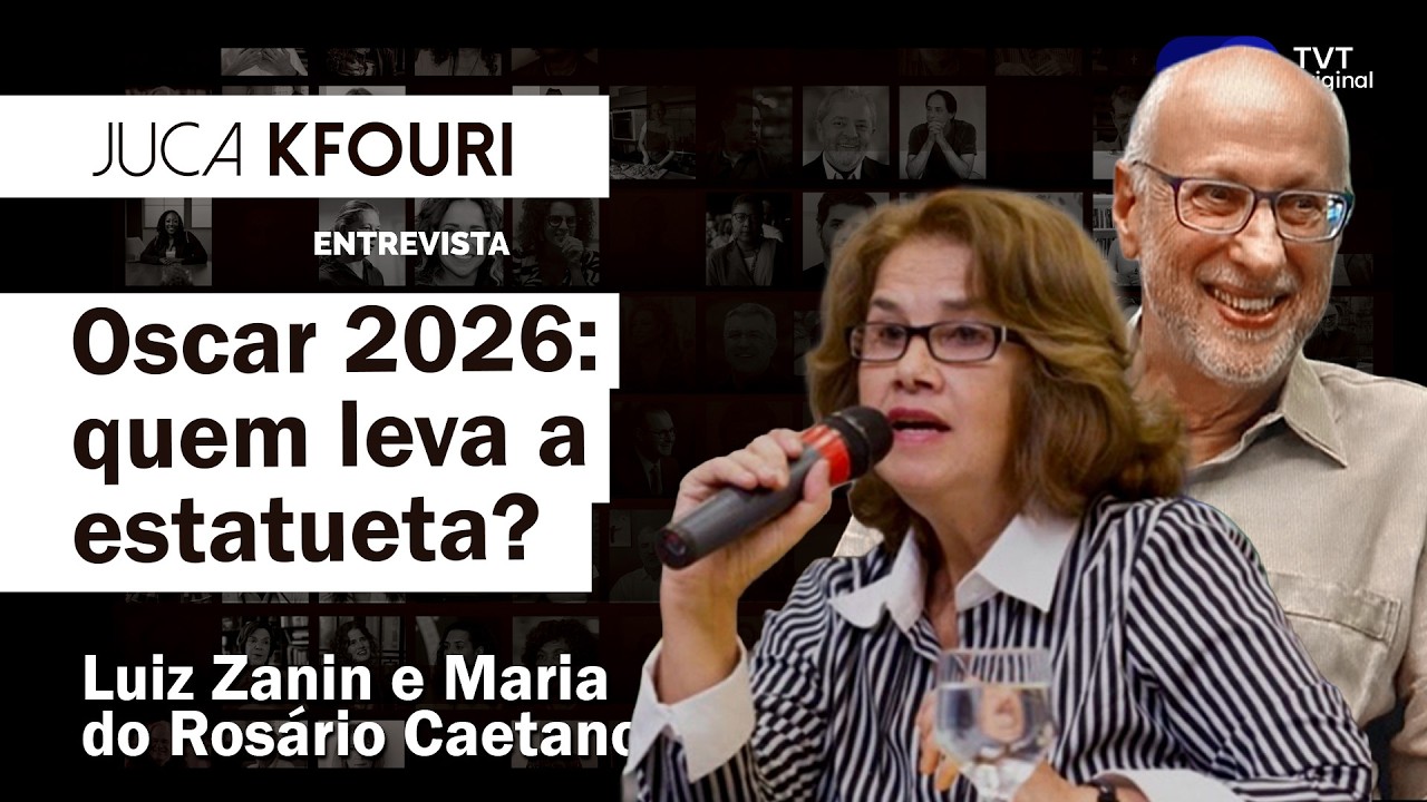 Oscar 2026: quem leva a estatueta? | Luiz Zanin e Maria do Rosário no Juca Kfouri Entrevista