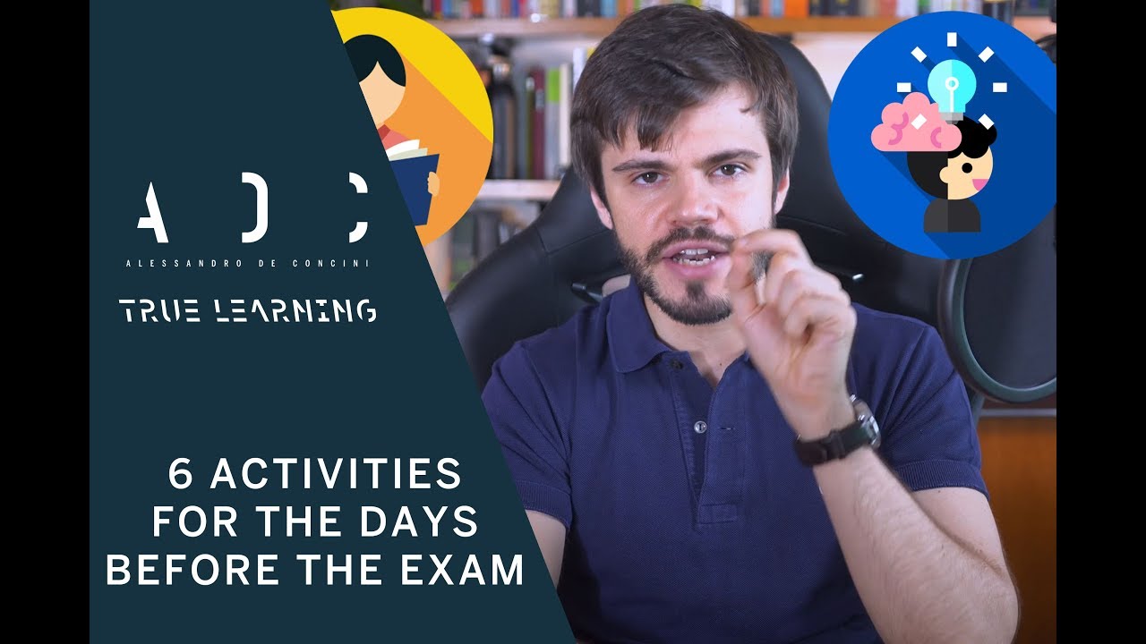 6 things to DO the DAYS BEFORE the EXAM
