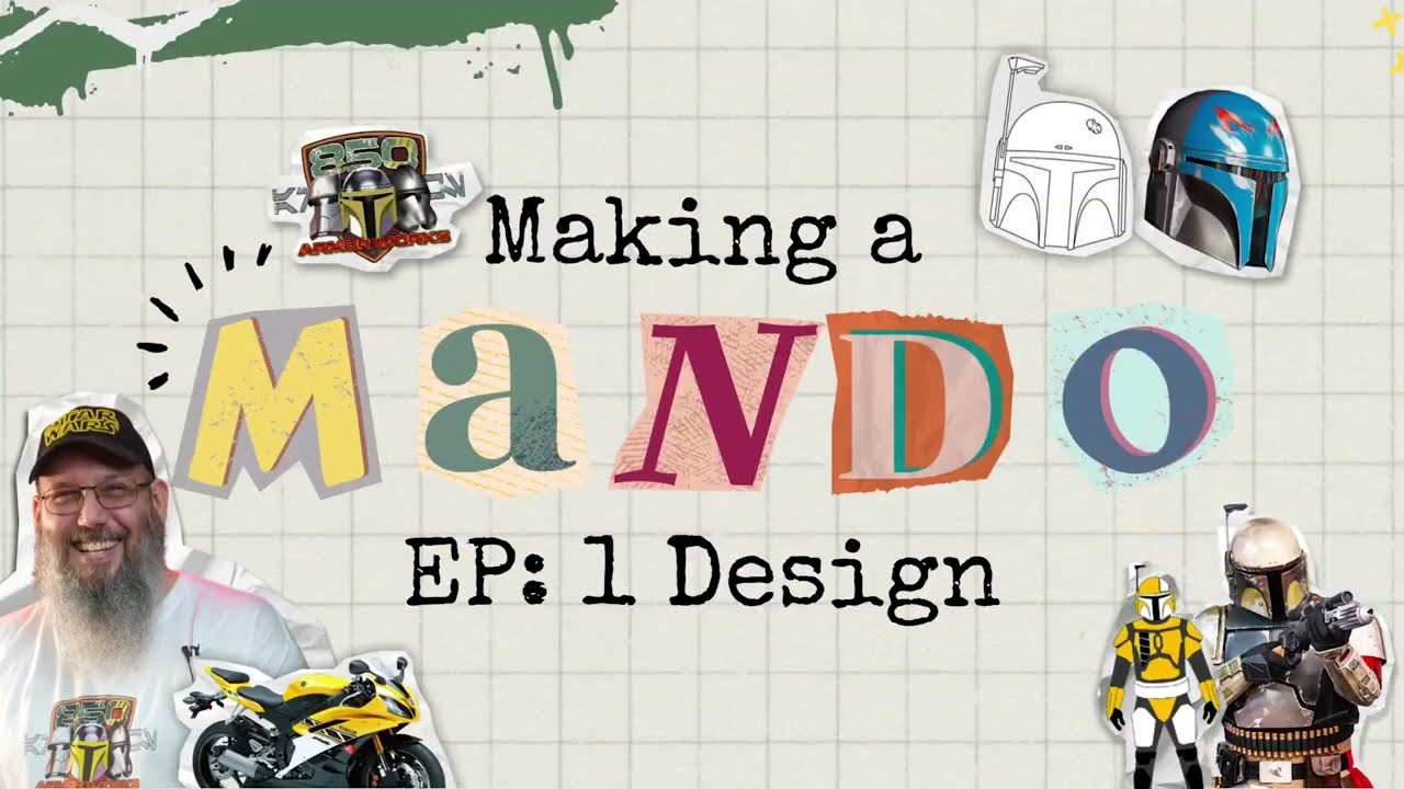 Build Your Own MANDALORIAN ARMOR! | Making a Mando Episode 1: Design