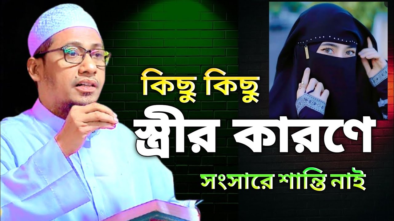 কিছু কিছু স্ত্রীর কারণে সংসারে শান্তি নাই || আনিসুর রহমান আশরাফী ||  anisur rahman ashrafi