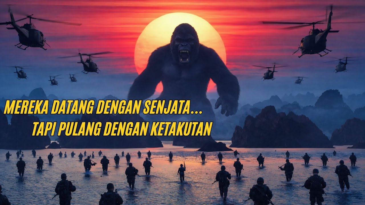INI ALASAN PULAU KONG TIDAK BOLEH DI SENTUH!! - Alur Cerita Kong Skull Island