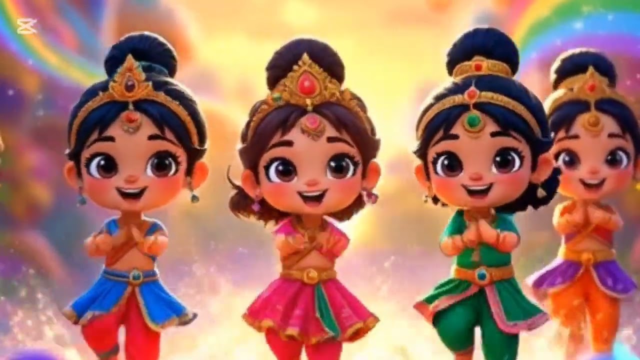 Didi Didi Dam Dam 🇮🇳 Fun Indian Kids Dance Song