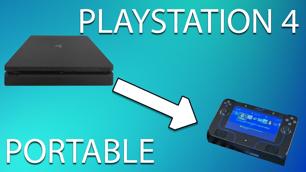 Man built a Playstation 4 Portable | Retro Gaming | DIY Project by @Restore Technique