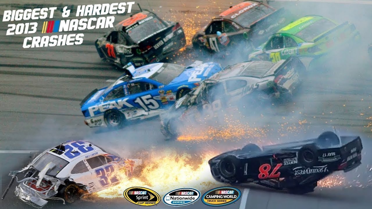 Biggest & Hardest NASCAR Crashes Of 2013 (Part 1)