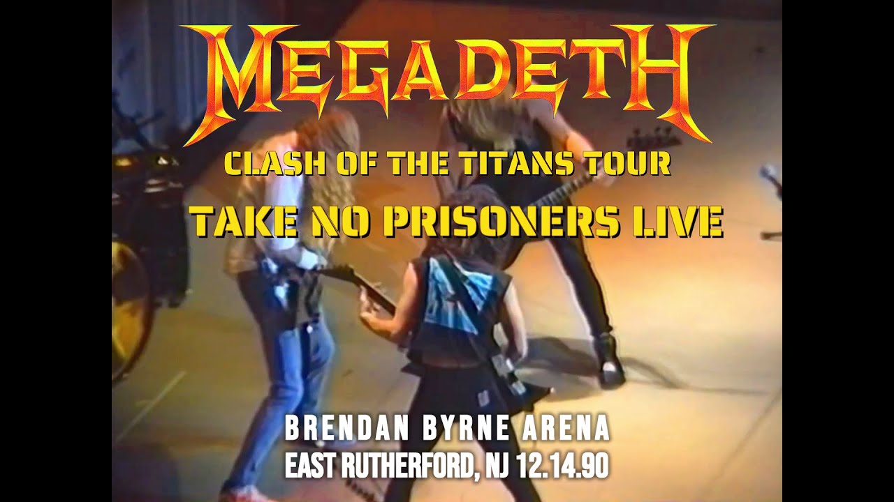 Rare - Megadeth - Take No Prisoners Live 1990 NJ