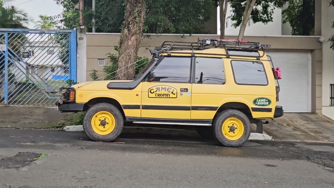 Achados bem perdidos - Land Rover Discovery tributo Camel Trophy