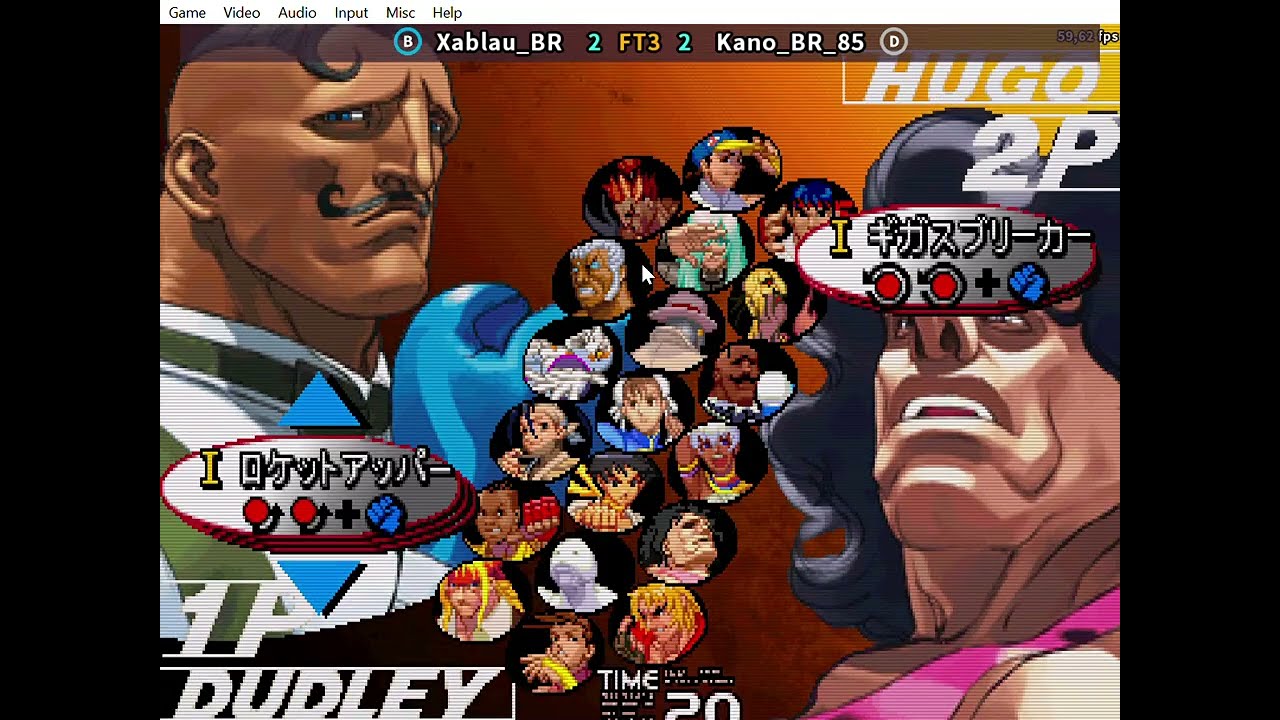 Kano_BR_85 vs Xablau_BR Fightcade Street Fighter III 3rd Strike  Fight for the Future Japan O