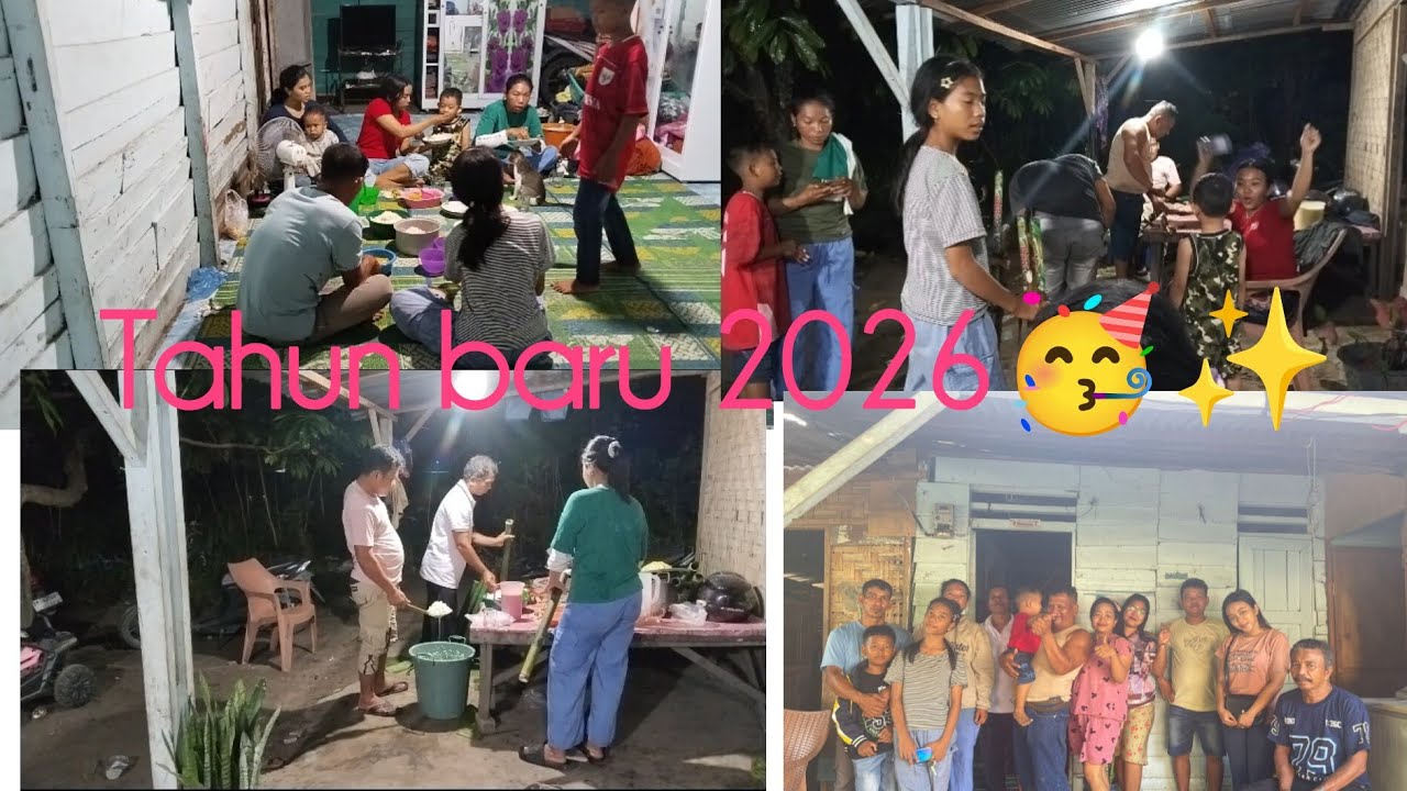 TAHUN BARU 2026 🥳 BAKAR LEMANG
